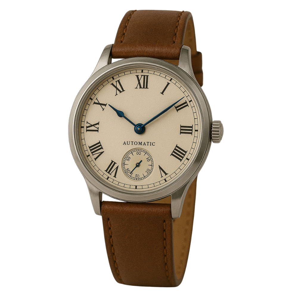 Automatic Watch Light Brown