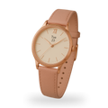 Peach Slim Watch