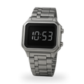 Metalic Black Digital Watch
