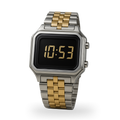 Metalic Gold Digital Watch